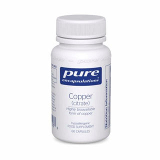 Copper (citrate) - 60 Capsules | Pure Encapsulations