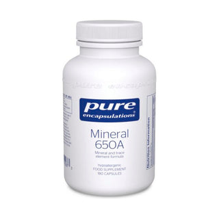 Mineral 650A - 180 Capsules | Pure Encapsulations