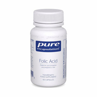 Folic Acid - 60 Capsules | Pure Encapsulations