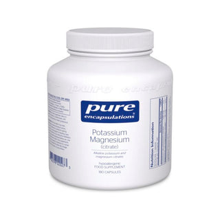 Potassium Magnesium (citrate) - 180 Capsules | Pure Encapsulations