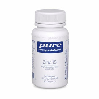 Zinc 15 - 60 Capsules | Pure Encapsulations