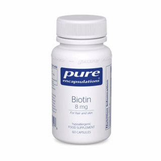 Biotin 8mg - 60 Capsules | Pure Encapsulations