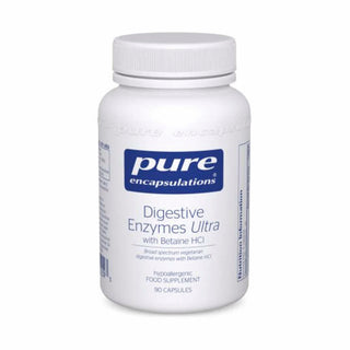 Digestive Enzymes Ultra with Betaine HCl - 90 Capsules | Pure Encapsulations