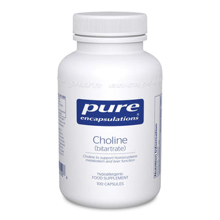 Choline (Bitartrate) - 100 Capsules | Pure Encapsulations