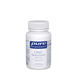 O.N.E. Multivitamin with Iron - 30 Capsules | Pure Encapsulations