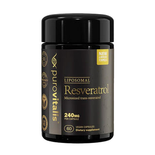 Liposomal Resveratrol - 60 Capsules | Purovitalis