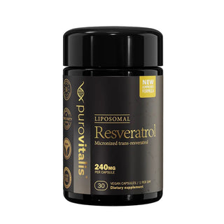 Liposomal Resveratrol - 30 Capsules | Purovitalis