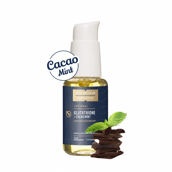 quicksilver scientific liposomal glutathione brand + Cacao Mint | Thermo-sensing mechanisms of splicing Soap & Body Wash Taille du paquet:4 bouteilles - € 33.59 / une bouteille