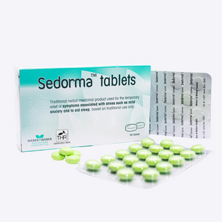 Sedorma - 60 Tablets | Herbal Remedy For Stress, Anxiety & Sleep | Sedorma