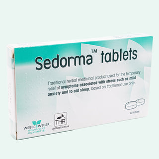 Sedorma - 20 Tablets | Herbal Remedy For Stress, Anxiety & Sleep | Sedorma