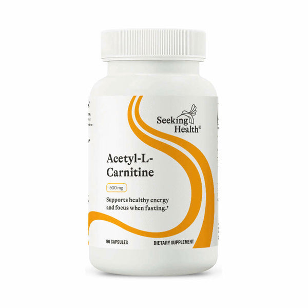 Acetyl-L-Carnitine | 500mg | 90s | Seeking Health | Supplement Hub UK