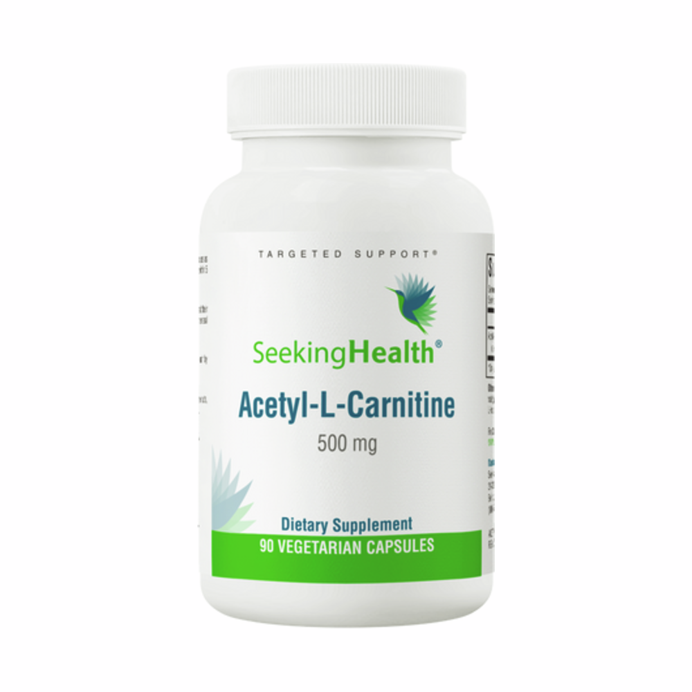 Acetyl-L-Carnitine | 500mg | 90s | Seeking Health | Supplement Hub UK Acetyl-L-Carnitine | 500mg | 90s | Seeking Health | Supplement Hub UK