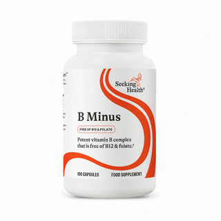 B-Minus (B12 and Folate Free) - 100 Capsules | Seeking Health