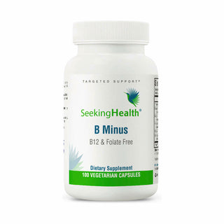 B-Minus (B12 and Folate Free) - 100 Capsules | Seeking Health