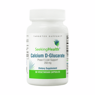 Calcium D-Glucarate 250mg - 60 Capsules | Seeking Health