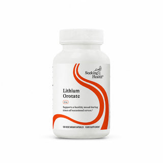 Lithium Orotate 5mg - 100 Capsules | Seeking Health