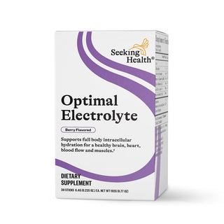 Optimal Electrolyte (Berry Flavour) - 30 Sticks | Seeking Health