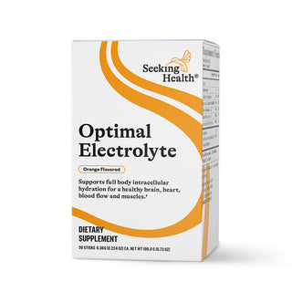 Optimal Electrolyte (Orange Flavour) - 30 Sticks | Seeking Health