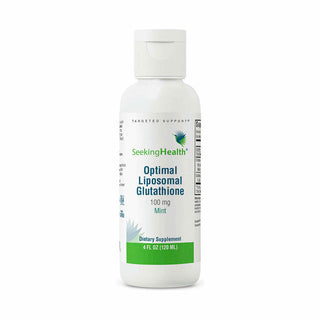 Optimal Liposomal Glutathione (Mint Flavour) 100mg - 120ml | Seeking Health