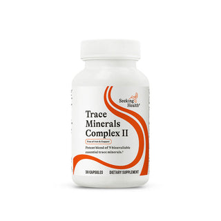 Trace Minerals Complex II (Iron and Copper Free) - 30 Capsules | Seeking Health