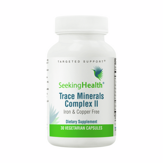 Trace Minerals Complex II (Iron and Copper Free) - 30 Capsules | Seeking Health