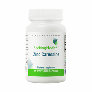 Zinc Carnosine 75mg - 60 Capsules | Seeking Health