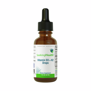 Vitamin D3 + K2 Drops - 30ml | Seeking Health