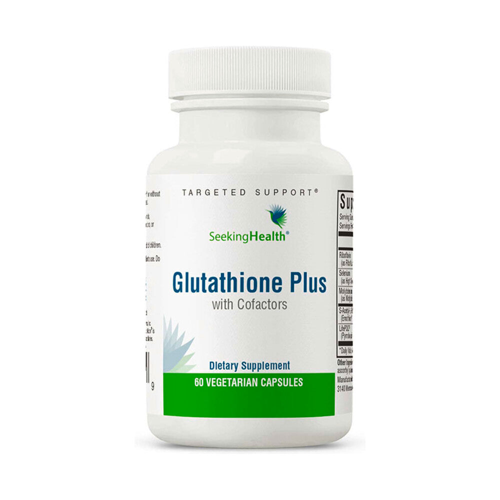 Glutathione Plus | 60 Capsules | Seeking Health | Supplement Hub Glutathione Plus | 60 Capsules | Seeking Health | Supplement Hub