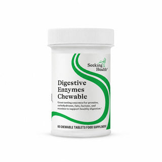 Digestive Enzymes Chewable - 60 Chewable Tablets | Seeking Health