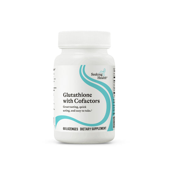 Glutathione with Cofactors - 60s | Seeking Health