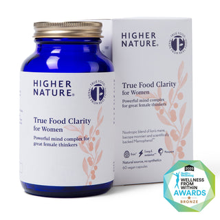 True Food Clarity - 60 Capsules | Higher Nature