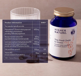 True Food Clarity - 60 Capsules | Higher Nature