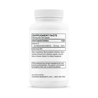 Vitamin D-5000 - 60 Capsules | Thorne