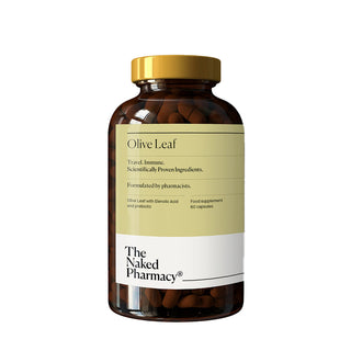 Olive Leaf - 60 Capsules | The Naked Pharmacy