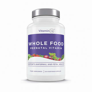 Whole Food Prenatal Vitamin - 120 Capsules | Vitamin IQ