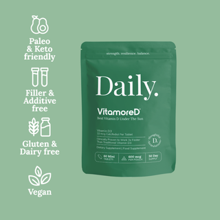 VitamoreD Fast-Acting Vitamin D3 with Active Form Calcifediol