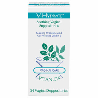V-Hydrate - 24 Vaginal Suppositories | Vitanica