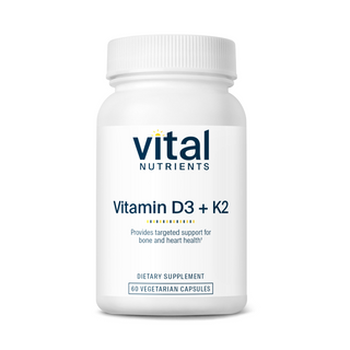 Vitamin D3 + K2 - 60 Capsules | Vital Nutrients