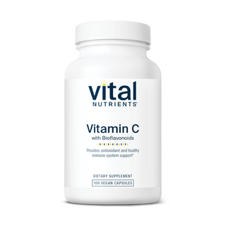 Vitamin C with Bioflavonoids - 100 Capsules | Vital Nutrients