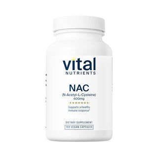 N-Acetyl-L-Cysteine (NAC) 600mg - 100 Capsules | Vital Nutrients