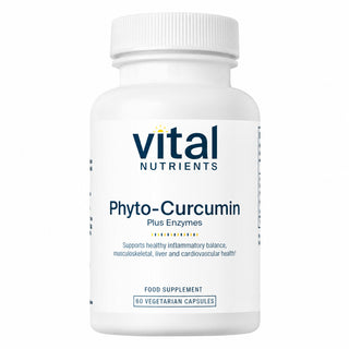 Phyto-Curcumin Plus Enzymes - 60 Capsules | Vital Nutrients