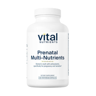 Prenatal Multi-Nutrients - 180 Capsules | Vital Nutrients