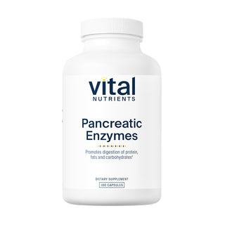 Pancreatic Enzymes 1000mg (Full Strength) - 180 Capsules | Vital Nutrients