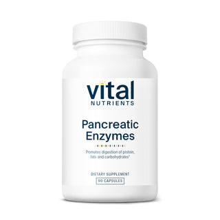 Pancreatic Enzymes 1000mg (Full Strength) - 90 Capsules | Vital Nutrients