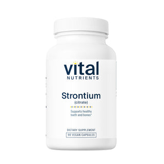 Strontium (citrate) 227mg - 90 Capsules | Vital Nutrients