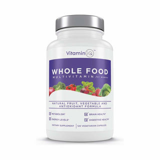 Whole Food Multivitamin for Women - 120 Capsules | Vitamin IQ