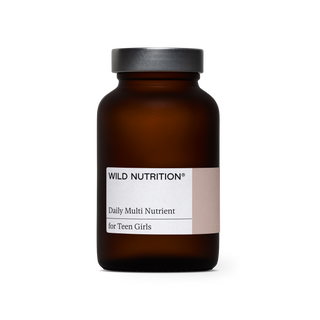 Daily Multi Nutrient for Teen Girls - 60 Capsules | Wild Nutrition