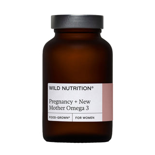 Pregnancy + New Mother Omega-3 - 60 Capsules | Wild Nutrition