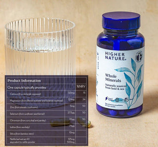 Whole Minerals - 60 Capsules | Higher Nature