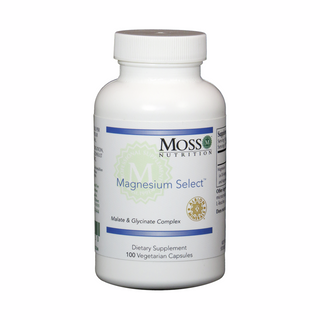 Magnesium Select - 100 Capsules | Moss Nutrition